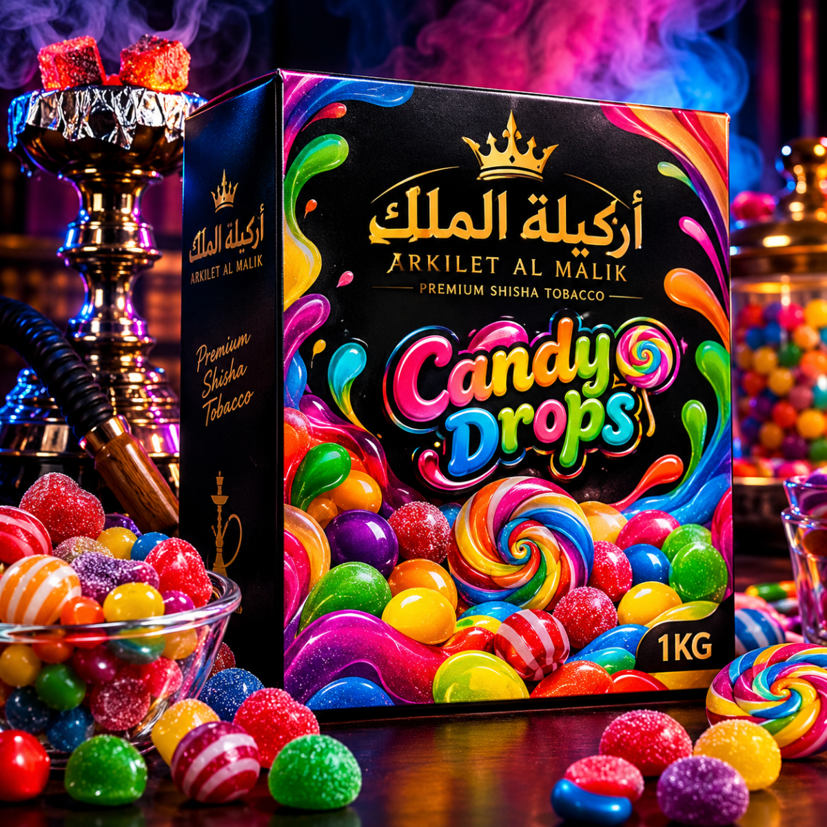 معسل كاندي دروبس الاردني