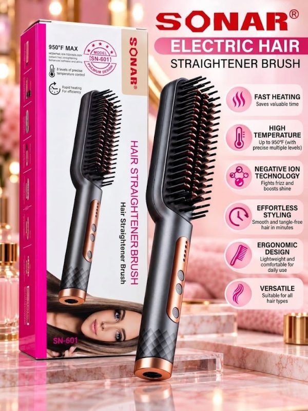 Hair Straightener Brush